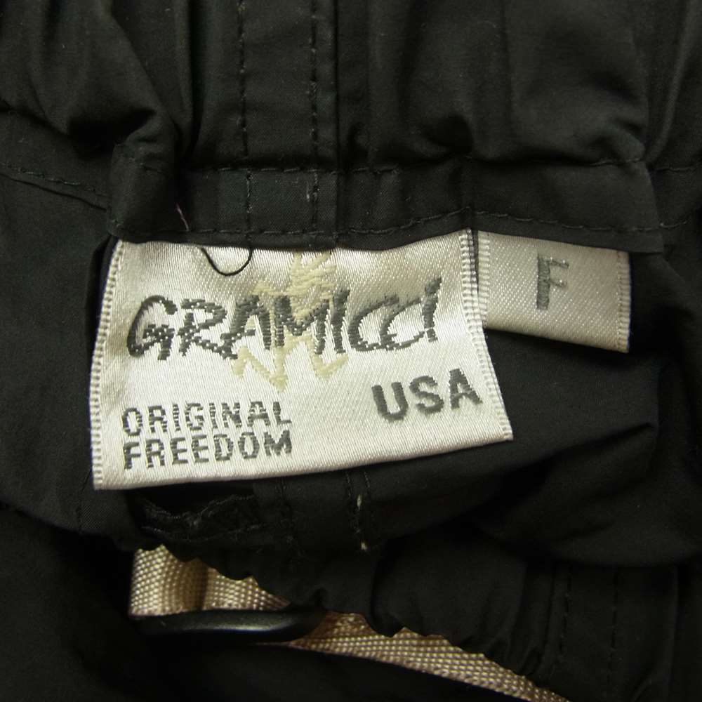 Gramicci グラミチ SHELL SHORTS シェル ショーツ ブラック系 F【中古】