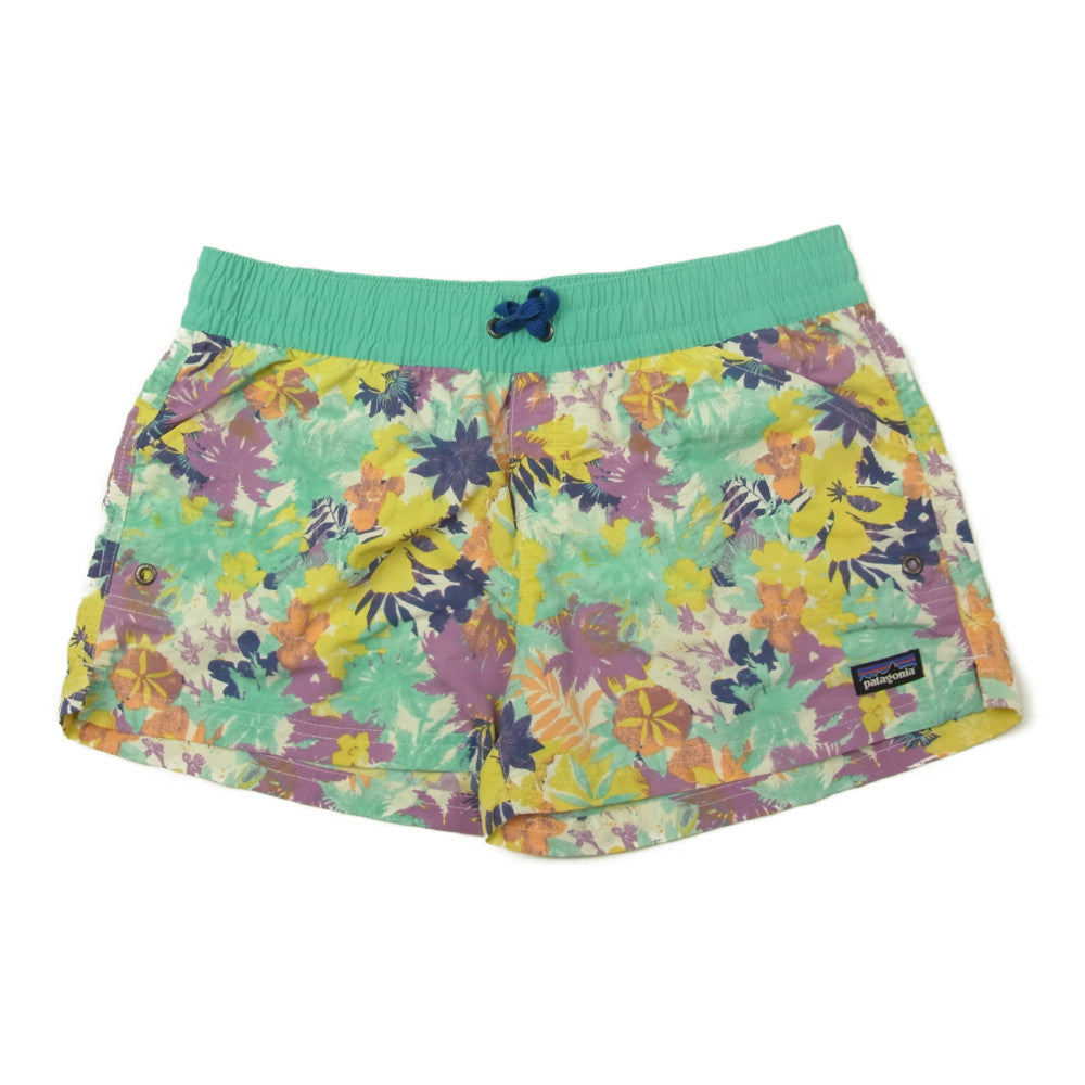 patagonia パタゴニア 16SS １６年製 Girls Costa Rica Baggies Shorts ガールズ コスタリカ バギーズ ショーツ グリーン系 XXL【中古】