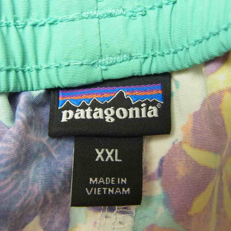 patagonia パタゴニア 16SS １６年製 Girls Costa Rica Baggies Shorts ガールズ コスタリカ バギーズ ショーツ グリーン系 XXL【中古】