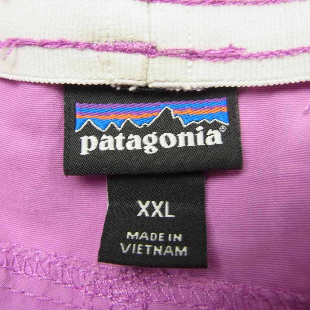 patagonia パタゴニア 16SS 67065 １６年製 Girls   Baggies Shorts ガールズ  バギーズ ショーツ パープル系 XXL【中古】