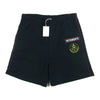 VETEMENTS ヴェトモン SS20PA324 ワッペン スウェット ショート ハーフ パンツ ポルトガル製 ブラック系 XL【中古】
