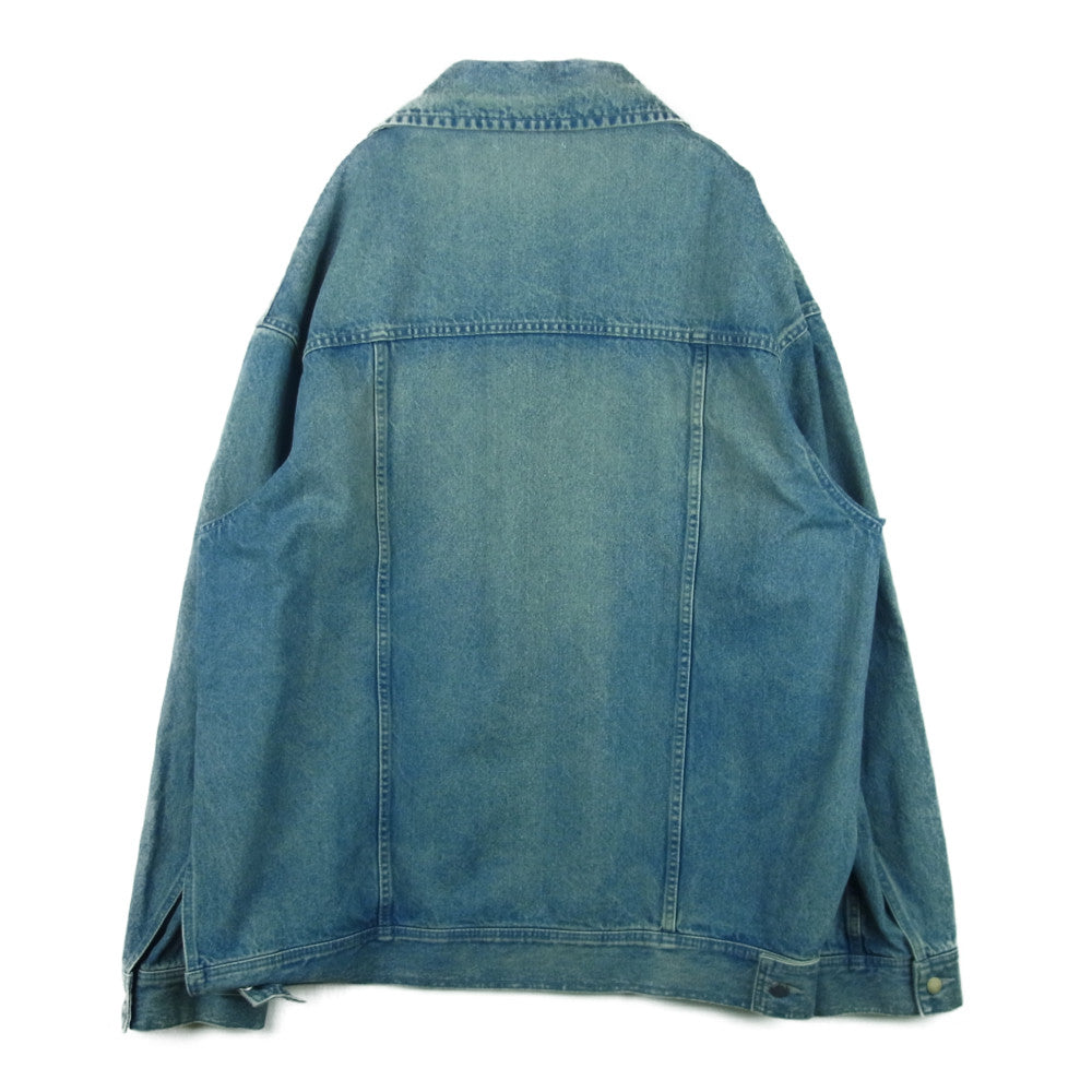 AMBUSH アンブッシュ AMBOT-126 OVERSIZED DENIM JACKET オーバーサイズ デニム ジャケット インディゴブルー系 2【中古】