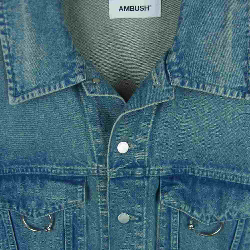 AMBUSH アンブッシュ AMBOT-126 OVERSIZED DENIM JACKET オーバーサイズ デニム ジャケット インディゴブルー系 2【中古】