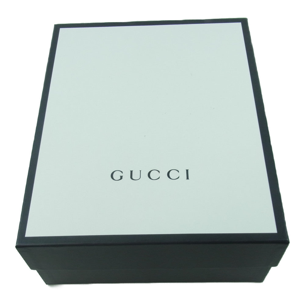 GUCCI グッチ 500878 03H Rhyton ライトン ロゴ レザー ローカット スニーカー イタリア製 オフホワイト系 9【中古】