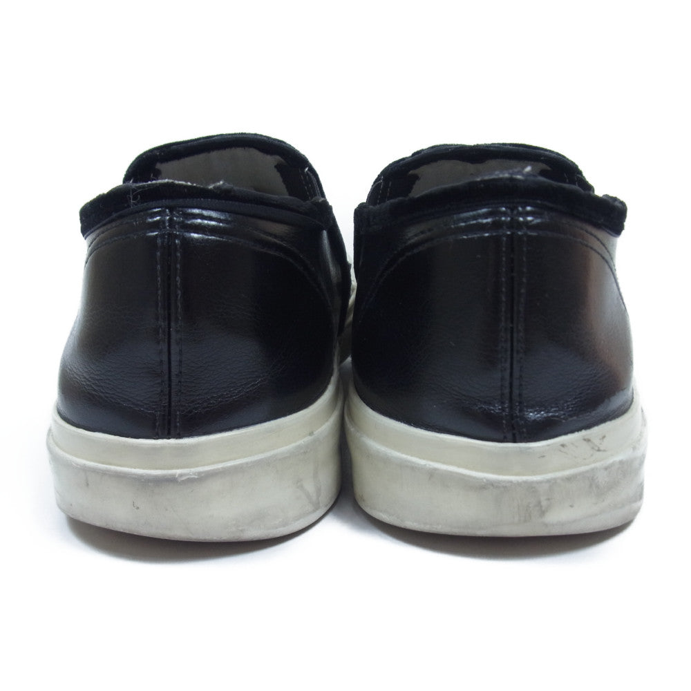 JUNYA WATANABE COMME des GARCONS MAN ジュンヤワタナベコムデギャルソンマン レザー スタッズ スリッポン スニーカー ブラック系 サイズ表記無し(内寸約27cm程度)【中古】