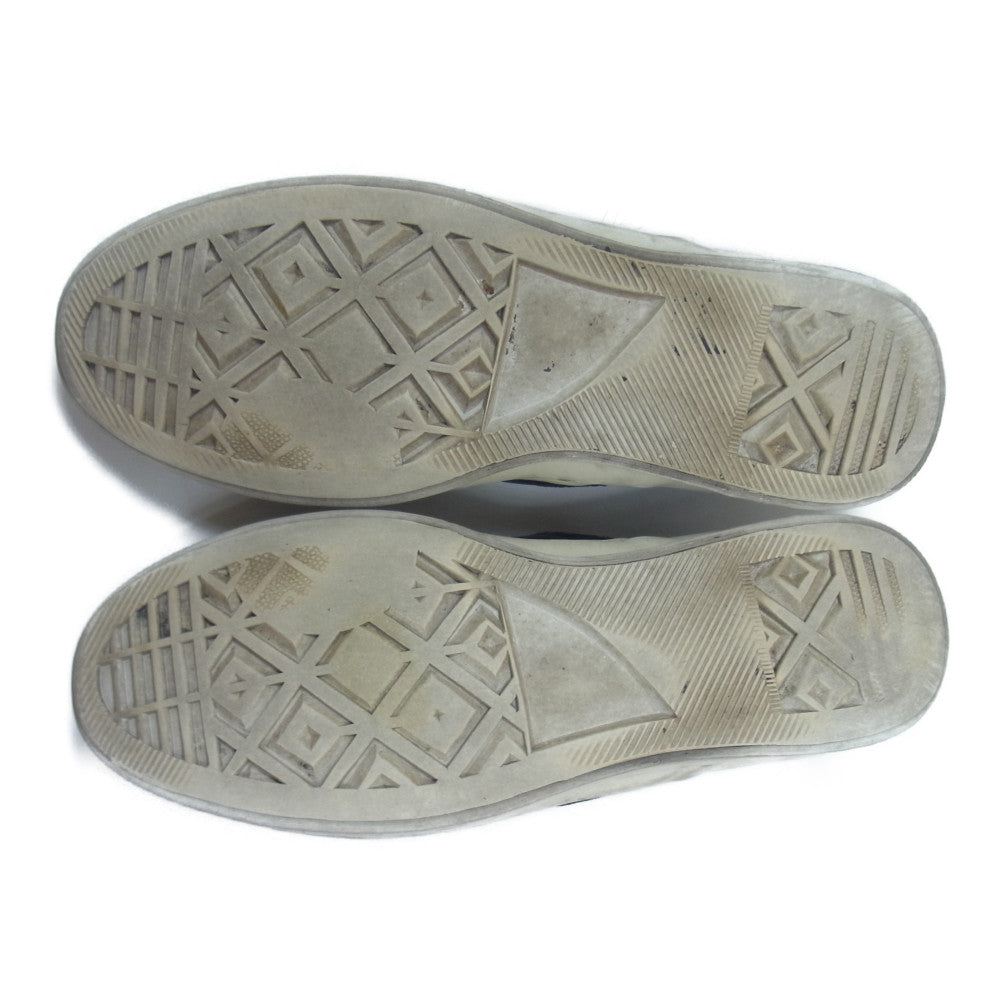 JUNYA WATANABE COMME des GARCONS MAN ジュンヤワタナベコムデギャルソンマン レザー スタッズ スリッポン スニーカー ブラック系 サイズ表記無し(内寸約27cm程度)【中古】