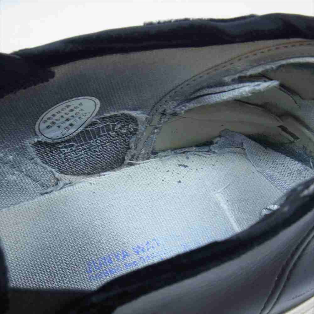 JUNYA WATANABE COMME des GARCONS MAN ジュンヤワタナベコムデギャルソンマン レザー スタッズ スリッポン スニーカー ブラック系 サイズ表記無し(内寸約27cm程度)【中古】