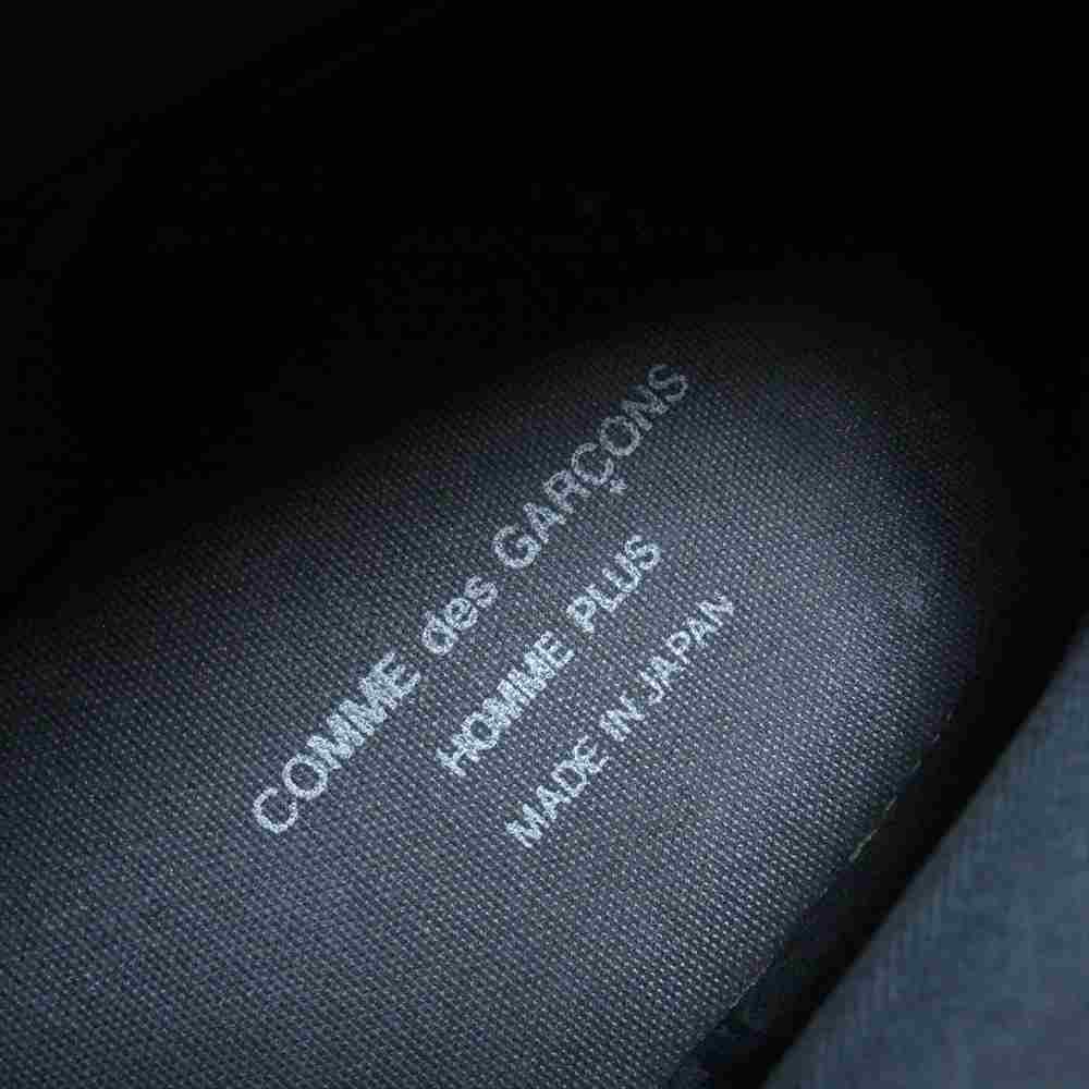 COMME des GARCONS コムデギャルソン HOMME PLUS オムプリュス ポインテッドトゥ ハイカット レザー スニーカー ブラック系 表記無し(内寸28.5cm程度)【中古】