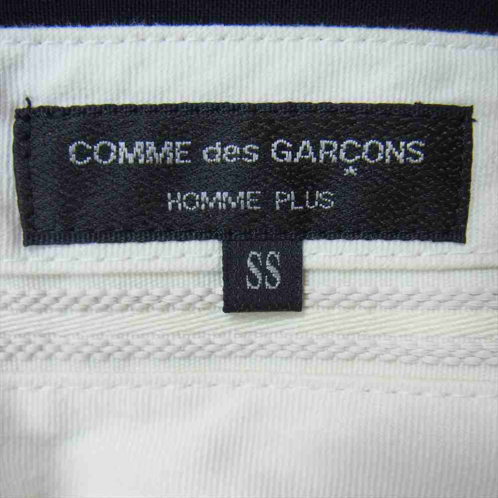 COMME des GARCONS コムデギャルソン HOMME PLUS オムプリュス 06AW バッドボーイ期 アーカイブ PR-P035 センタープレス スラックス ブラック系 SS【中古】