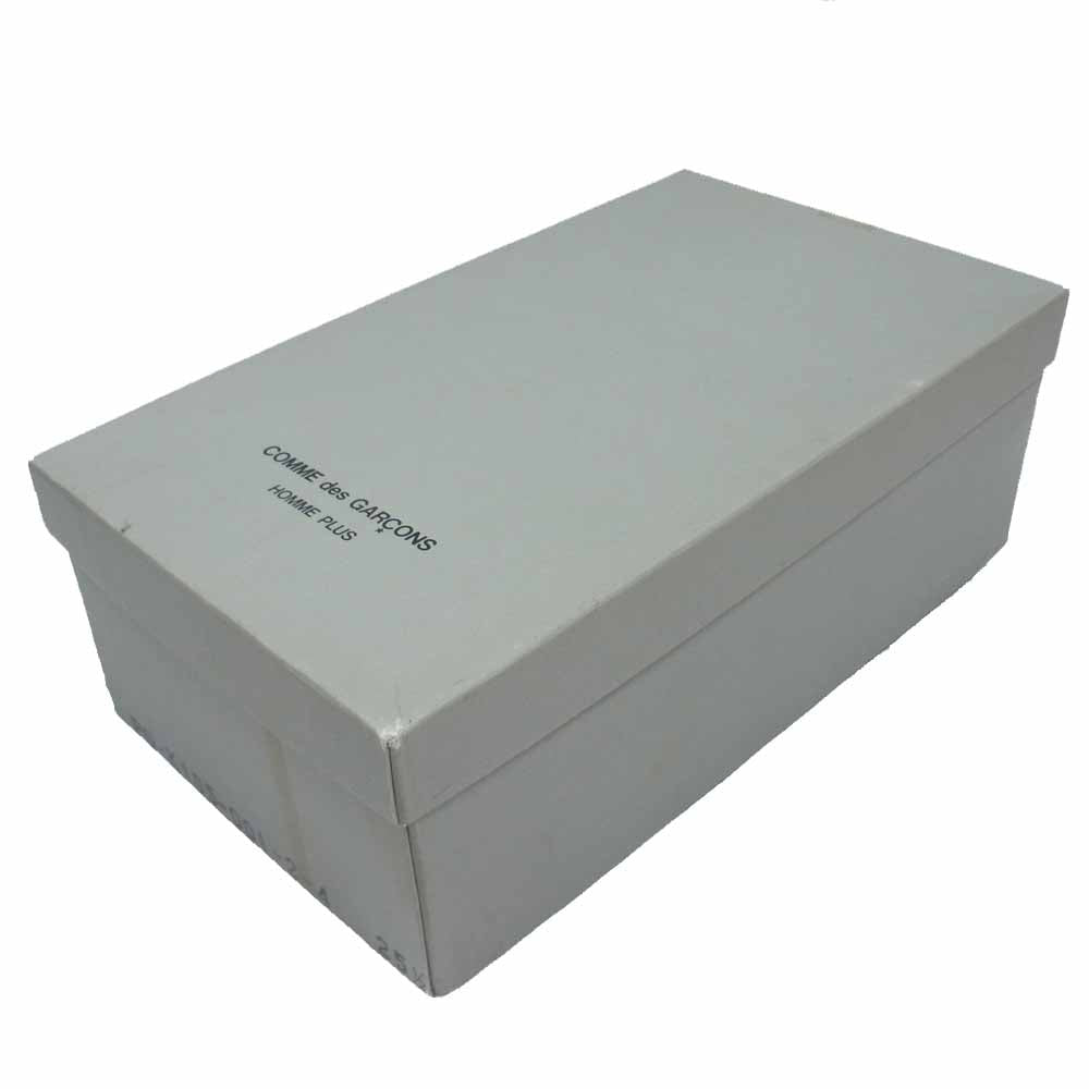 COMME des GARCONS コムデギャルソン HOMME PLUS オムプリュス サイドゴア エラスティック ショート ブーツ レッド系 25.5cm【中古】