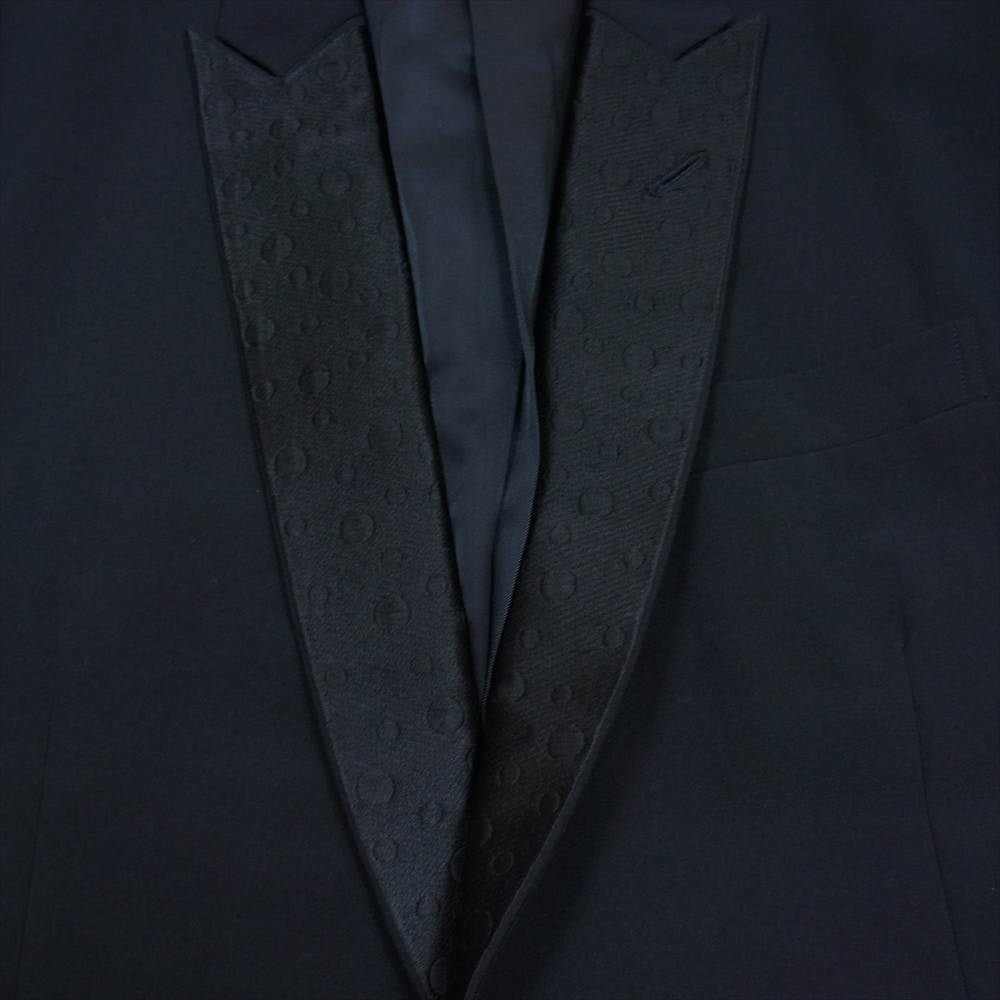 COMME des GARCONS コムデギャルソン HOMME PLUS オムプリュス 06AW バッドボーイ期 アーカイブ PR-J057 ラペル切替 スモーキング テーラードジャケット ブラック系 S【中古】