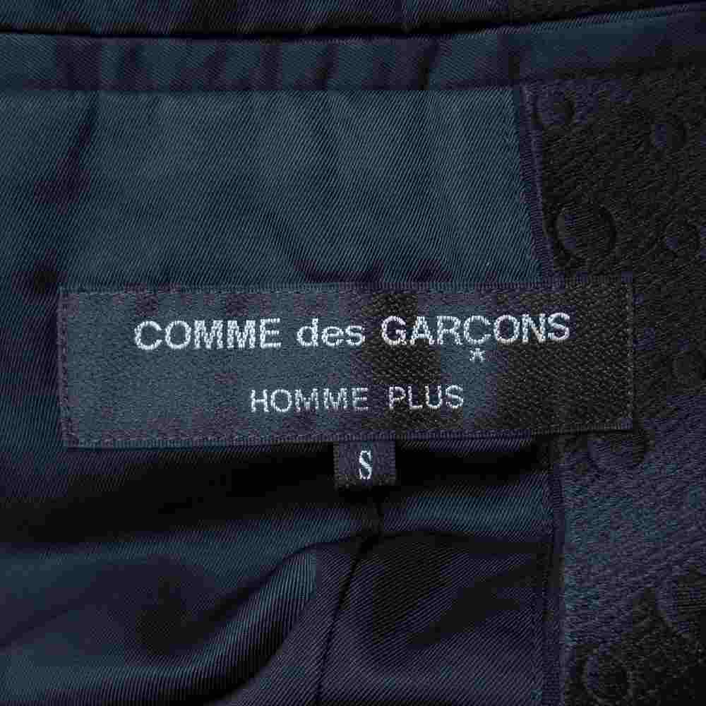 COMME des GARCONS コムデギャルソン HOMME PLUS オムプリュス 06AW バッドボーイ期 アーカイブ PR-J057 ラペル切替 スモーキング テーラードジャケット ブラック系 S【中古】