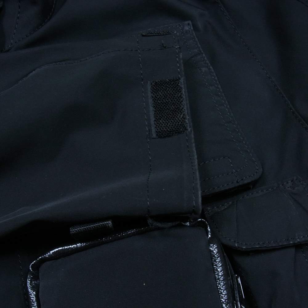JUNYA WATANABE COMME des GARCONS MAN ジュンヤワタナベコムデギャルソンマン × PORTER ポーター GORE-TEX WO-J003 マルチ ポケット ジャケット ブルゾン ブラック系 S【中古】