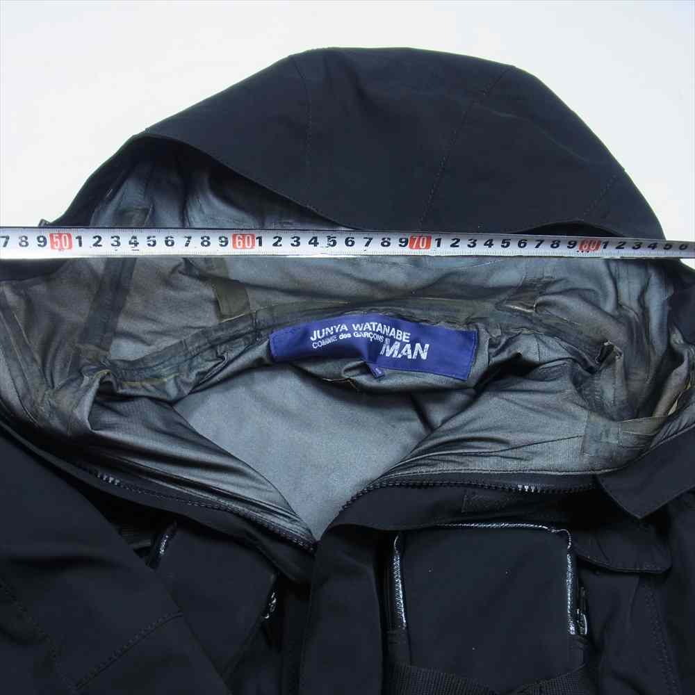JUNYA WATANABE COMME des GARCONS MAN ジュンヤワタナベコムデギャルソンマン × PORTER ポーター GORE-TEX WO-J003 マルチ ポケット ジャケット ブルゾン ブラック系 S【中古】