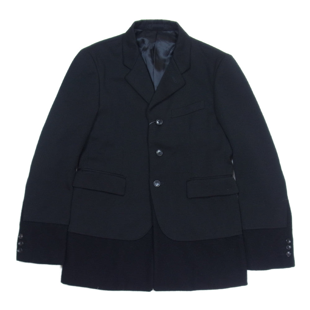 COMME des GARCONS コムデギャルソン HOMME PLUS オムプリュス 00AW ドッキングロック期 ヴィンテージ アーカイブ PJ-04049M スタッズ ドッキング テーラードジャケット ブラック系 M【中古】
