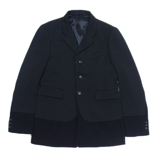COMME des GARCONS コムデギャルソン HOMME PLUS オムプリュス 00AW ドッキングロック期 ヴィンテージ アーカイブ PJ-04049M スタッズ ドッキング テーラードジャケット ブラック系 M【中古】