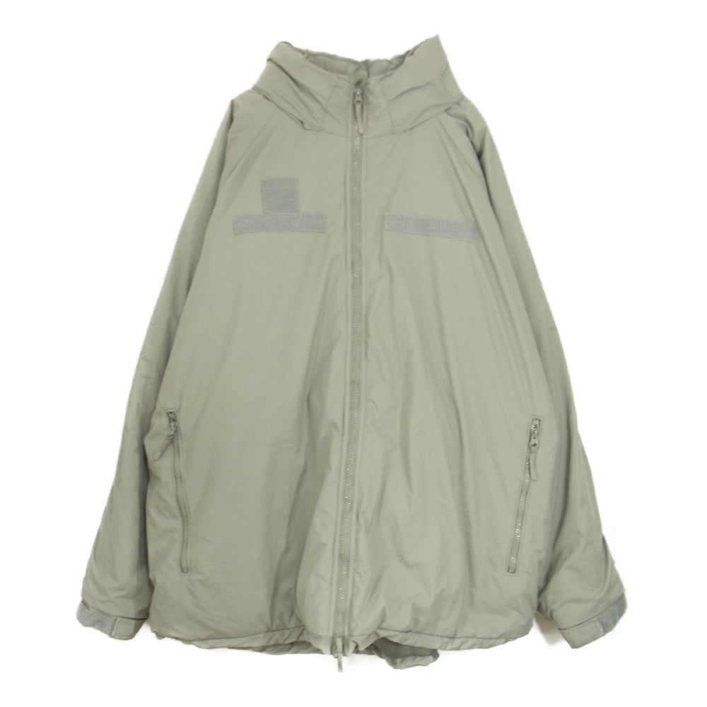 アメリカ軍 ECWCS GEN3 LEVEL7 プリマロフト フォレスト パーカー 中綿ジャケット STERLING WEAR OF BOSTON グレー系 XXL【中古】