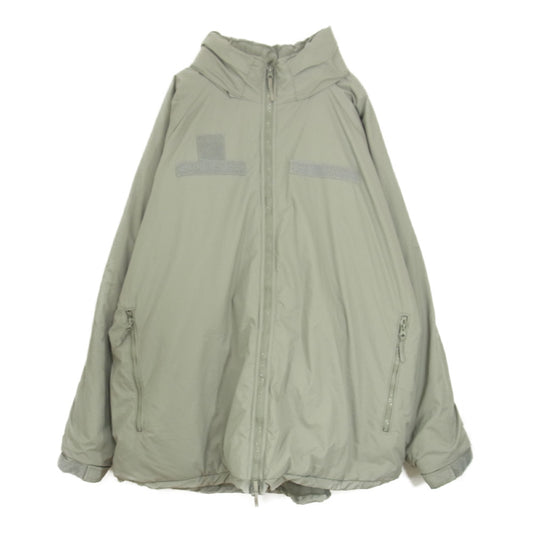 アメリカ軍 ECWCS GEN3 LEVEL7 プリマロフト フォレスト パーカー 中綿ジャケット STERLING WEAR OF BOSTON グレー系 XXL【中古】