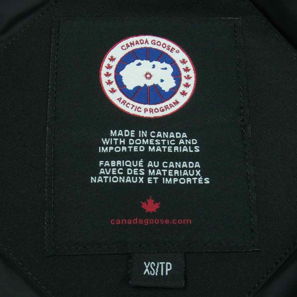 CANADA GOOSE カナダグース 3438JM 国内正規品 サザビーリーグ JASPER PARKA ジャスパー パーカ ダウン コート ジャケット ブラック系 XS【中古】