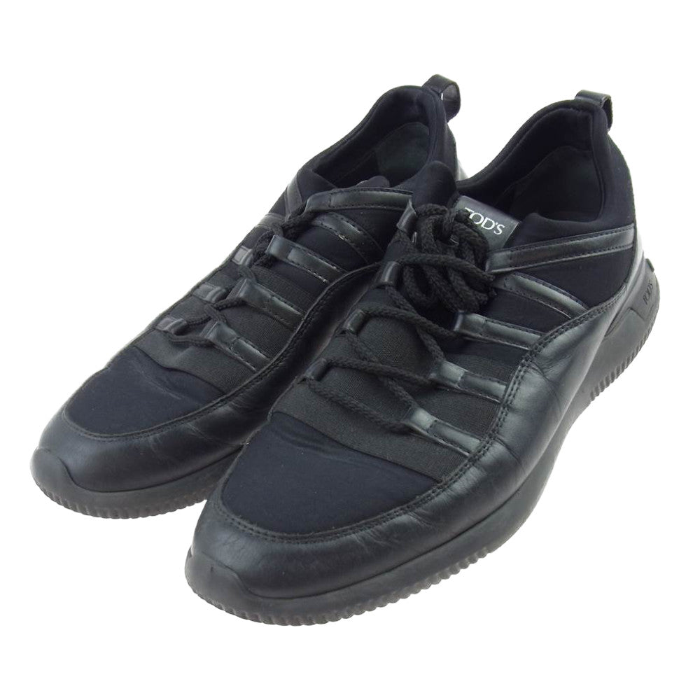 TOD’S トッズ NO CODE ノーコード スニーカー ブラック系 7【中古】