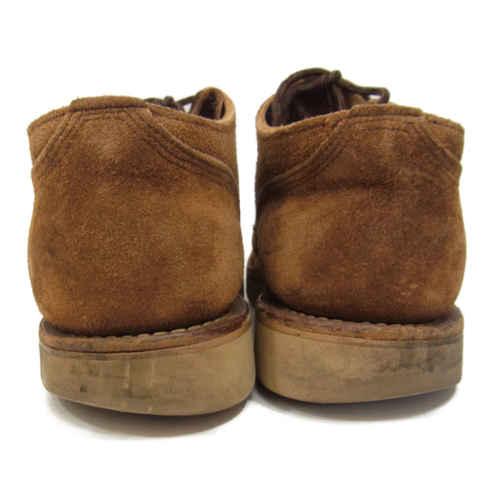 ハソーン OXFORD BOOTS オックスフォード スエード ブーツ ブラウン系 8E【中古】