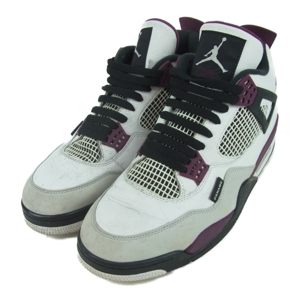 NIKE ナイキ CZ5624-100 AIR JORDAN 4 PSG RETRO SP エアジョーダンフォー パリサンジェルマン スニーカー ホワイト系 30cm【中古】