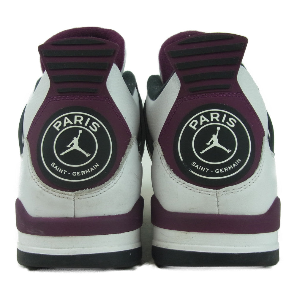 NIKE ナイキ CZ5624-100 AIR JORDAN 4 PSG RETRO SP エアジョーダンフォー パリサンジェルマン スニーカー ホワイト系 30cm【中古】
