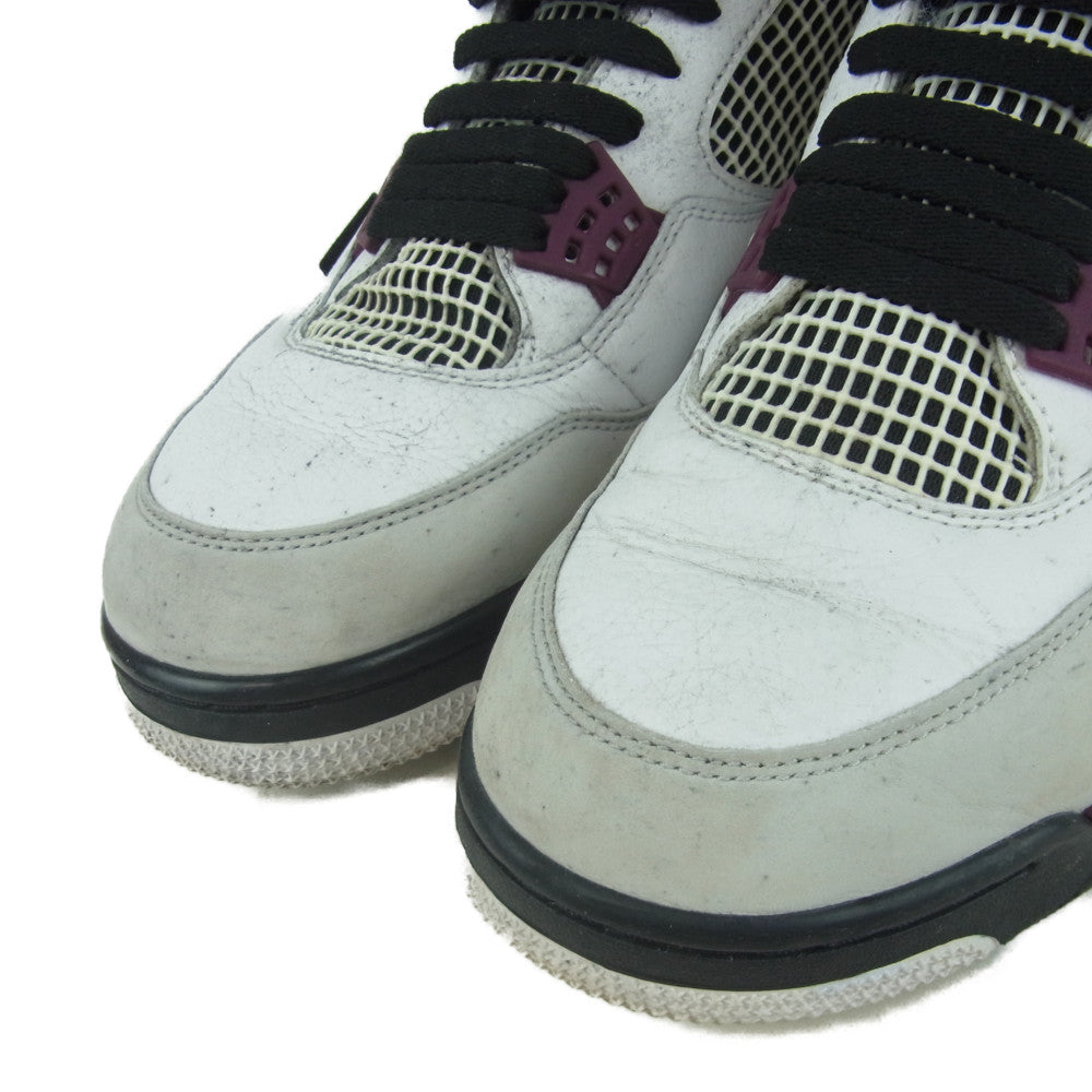 NIKE ナイキ CZ5624-100 AIR JORDAN 4 PSG RETRO SP エアジョーダンフォー パリサンジェルマン スニーカー ホワイト系 30cm【中古】
