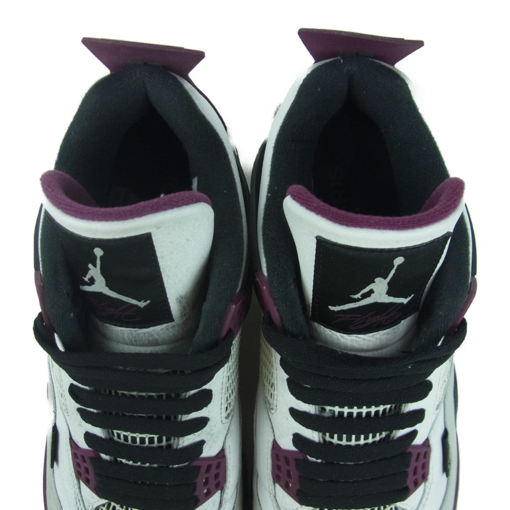 NIKE ナイキ CZ5624-100 AIR JORDAN 4 PSG RETRO SP エアジョーダンフォー パリサンジェルマン スニーカー ホワイト系 30cm【中古】