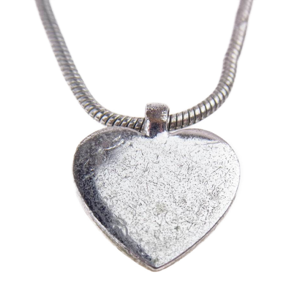 Christian Dior クリスチャンディオール ロゴ ハート ネックレス