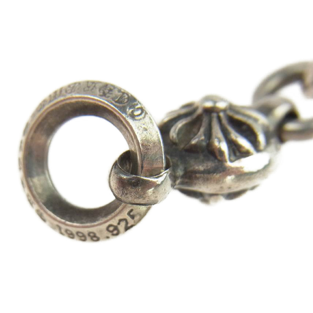 CHROME HEARTS クロムハーツ（原本無） 1ボールタイニーCHクロス ペンダントチャーム ゴールド系【中古】