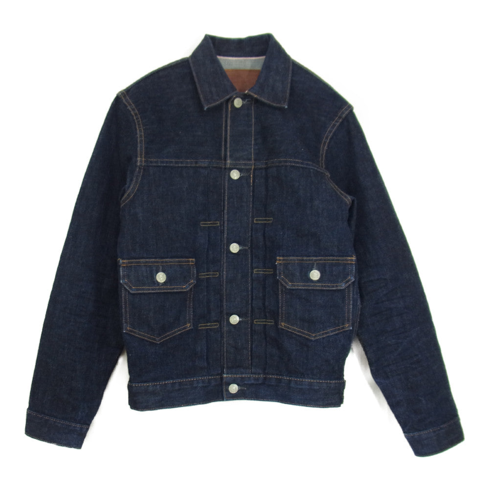 RRL ダブルアールエル USA製 TYPE Ⅱ 2nd タイプ デニム ジャケット インディゴブルー系 XS【美品】【中古】
