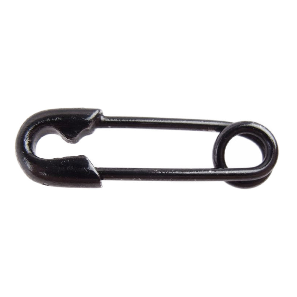 JAM HOME MADE ジャムホームメイド SAFETY PIN 安全ピン ピアス XS ブラック系【中古】