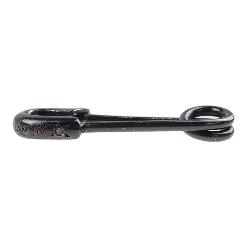 JAM HOME MADE ジャムホームメイド SAFETY PIN 安全ピン ピアス XS ブラック系【中古】