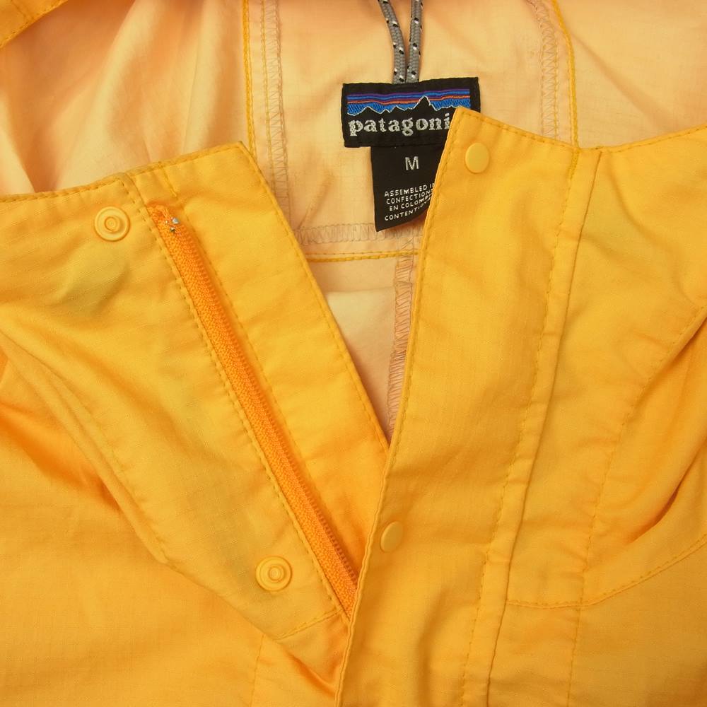 patagonia パタゴニア 00SS 83113 00年製 Pneumatic Pullover ニューマティック プルオーバー ジャケット イエロー系 M【中古】