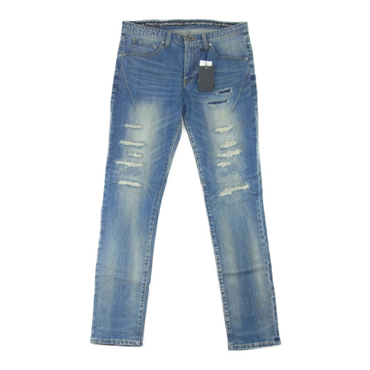 NUMBER(N)INE ナンバーナイン NANO universe ナノユニバース 別注 デニムパンツ NSB-503 インディゴブルー系 L【新古品】【未使用】【中古】