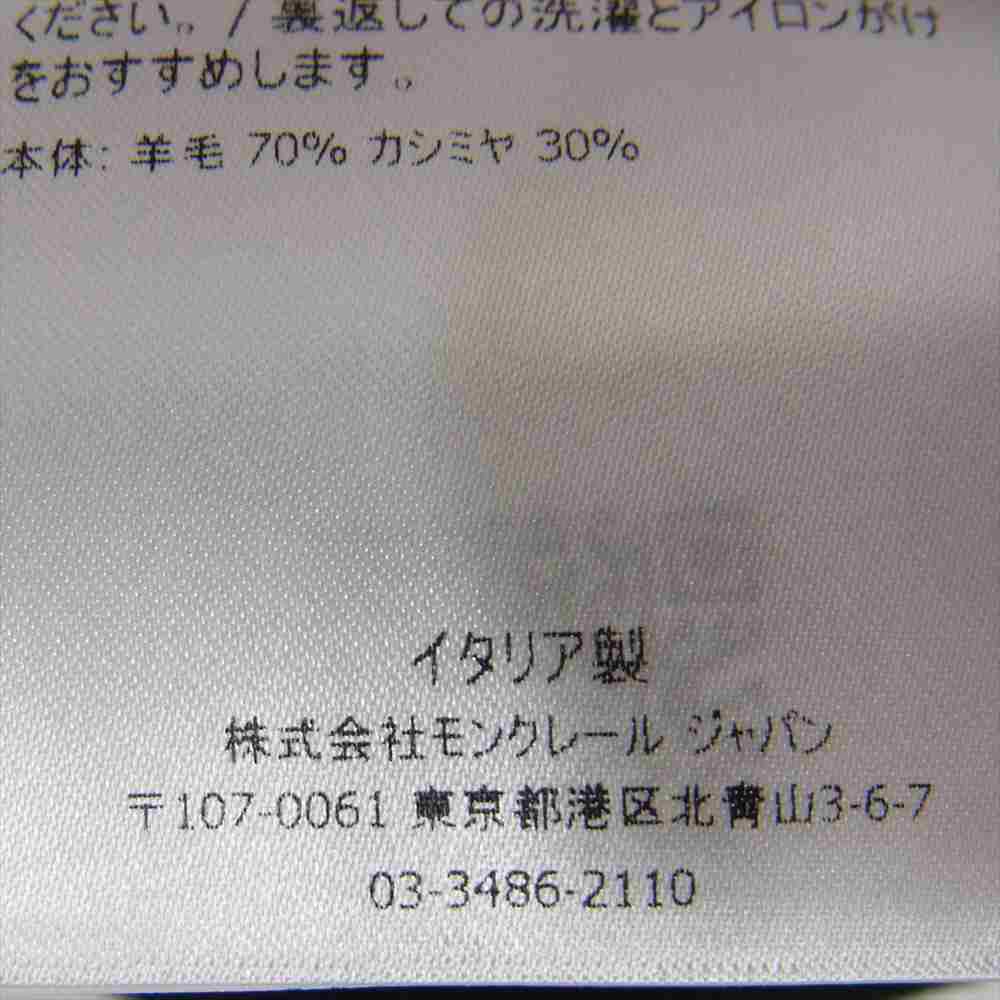 MONCLER モンクレール Genius Fragment Design Beanie With Pins ジーニアス フラグメント デザイン ビーニー ニット帽 ピン付 ブラック系【新古品】【未使用】【中古】