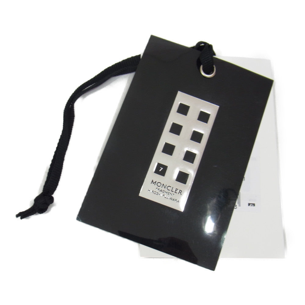 MONCLER モンクレール Genius Fragment Design Beanie With Pins ジーニアス フラグメント デザイン ビーニー ニット帽 ピン付 ブラック系【新古品】【未使用】【中古】