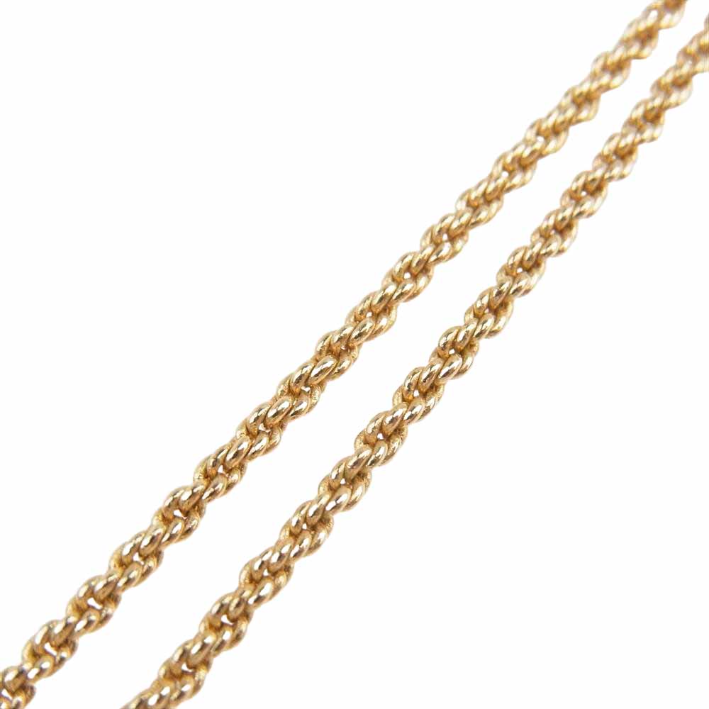 Christian Dior クリスチャンディオール CD ロゴ ネックレス ゴールド系【中古】