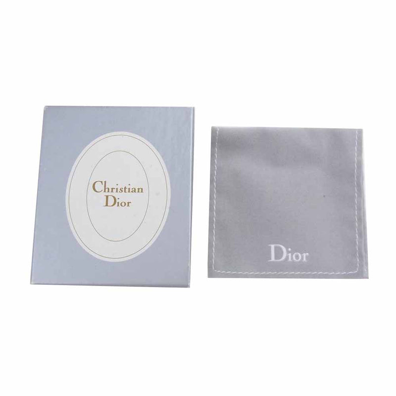 Christian Dior クリスチャンディオール CD ロゴ ネックレス ゴールド系【中古】