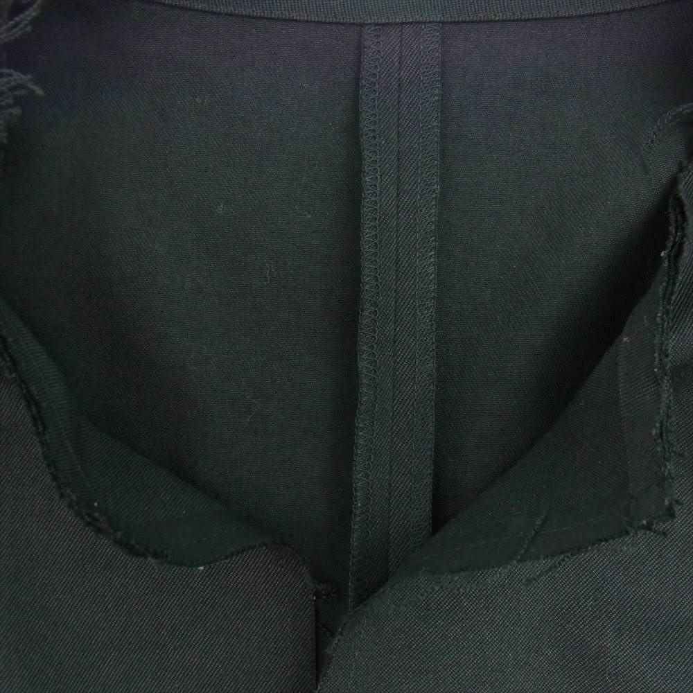 COMME des GARCONS コムデギャルソン 本ライン 00AW ハード&フォースフル｜Hard & Forceful期 アーカイブ GO-04010M カットオフ スタッズ ベルト セットアップ ドレス ブラック系 M【中古】