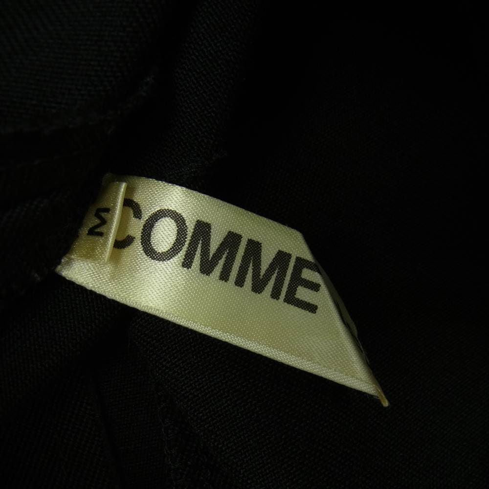 COMME des GARCONS コムデギャルソン 本ライン 00AW ハード&フォースフル｜Hard & Forceful期 アーカイブ GO-04010M カットオフ スタッズ ベルト セットアップ ドレス ブラック系 M【中古】