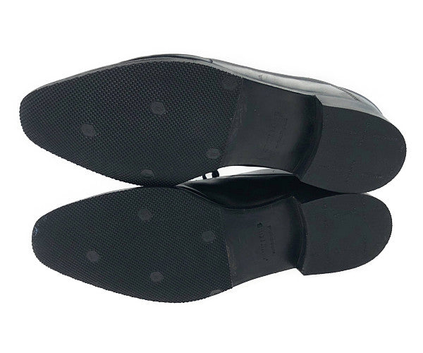 John Lobb ジョンロブ 232464 ARCHER アーチャー #8000 プレーントゥ レザー シューズ ブラック系 9 1/2【中古】