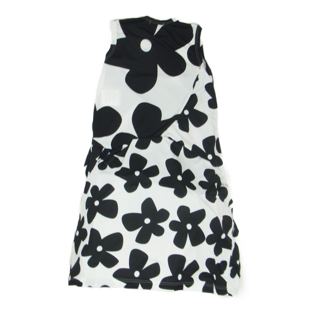 COMME des GARCONS コムデギャルソン 本ライン 22SS GI-T021 チュールレイヤード ノースリーブ フローラル ドレス  ホワイト系 S【新古品】【未使用】【中古】