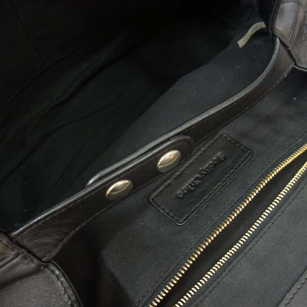 SEE BY CHLOE シーバイクロエ 2WAY チェーン ショルダー ハンド バッグ  ブラック系【中古】