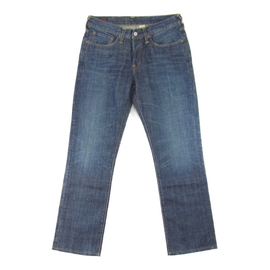 EVISU エヴィス 2008 №3 31×32 ボタンフライ デニム パンツ インディゴブルー系 31【美品】【中古】