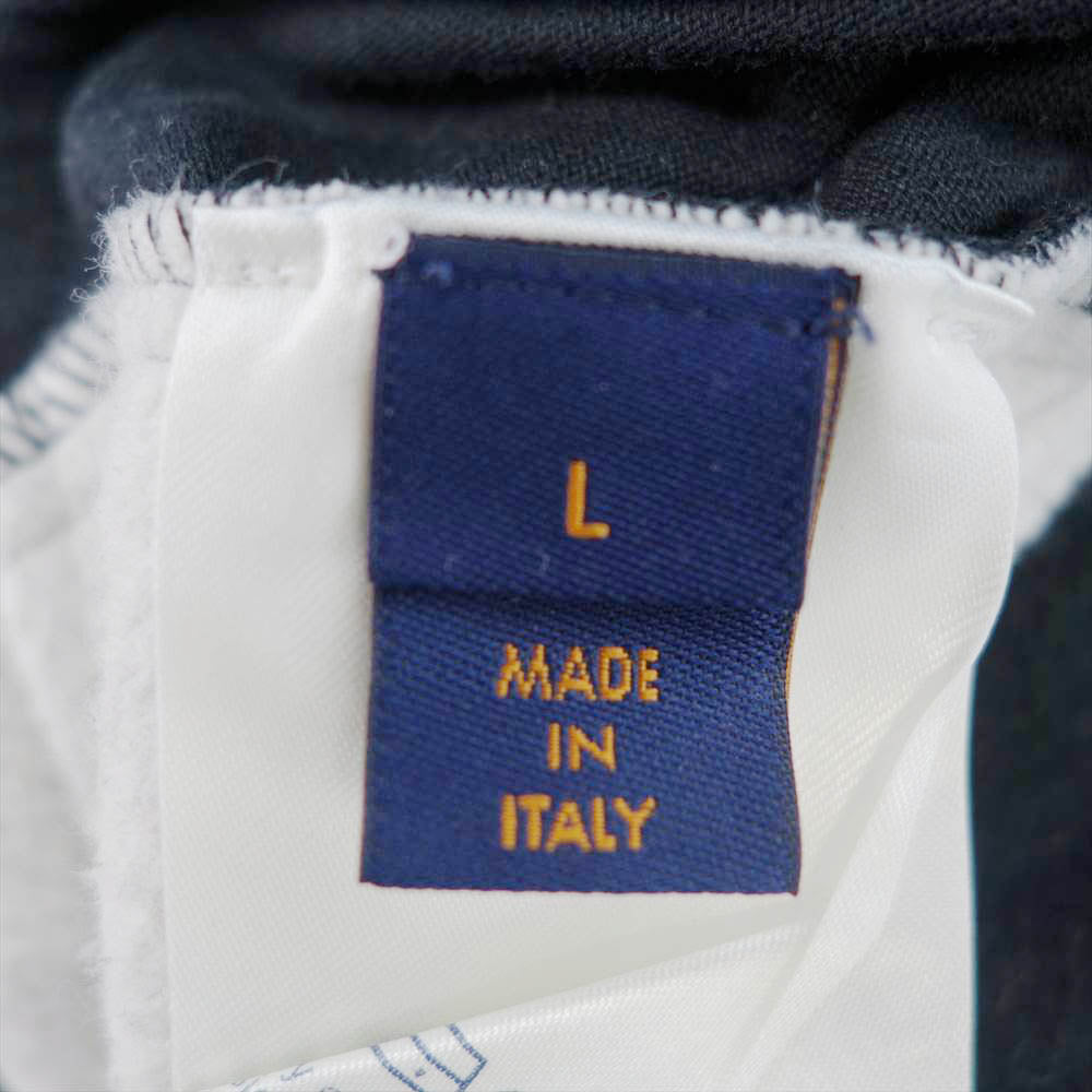 LOUIS VUITTON ルイ・ヴィトン 20SS モノグラムサークルカット フーディ パーカー ホワイト系 L【美品】【中古】