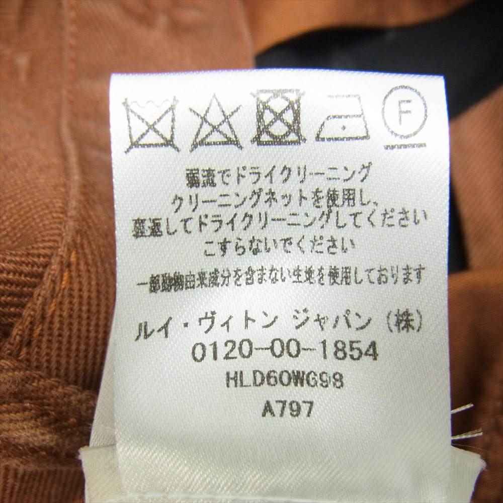 LOUIS VUITTON ルイ・ヴィトン モノグラム ワークウェア デニムパンツ ブラウン系 32【美品】【中古】