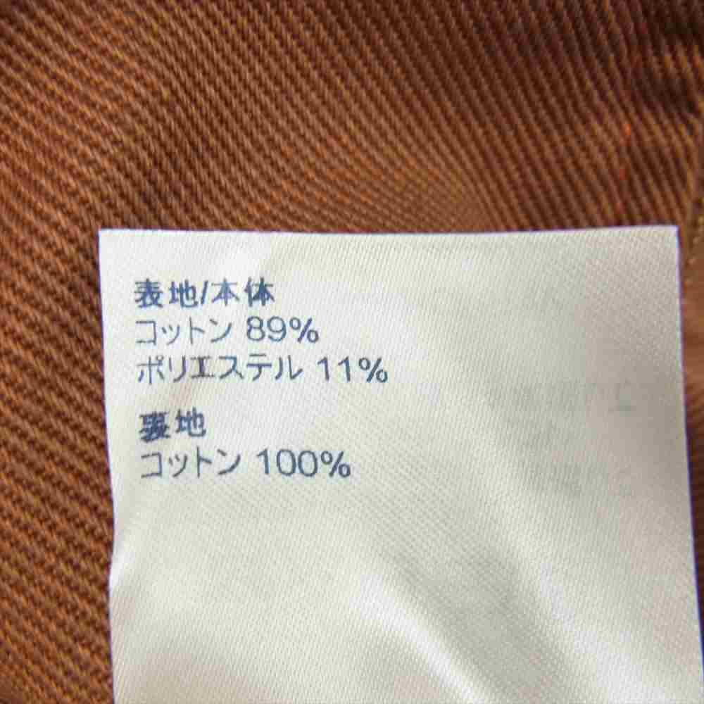 LOUIS VUITTON ルイ・ヴィトン モノグラム フーデッド デニム ジャケット ブラウン系 オレンジ系 50【美品】【中古】