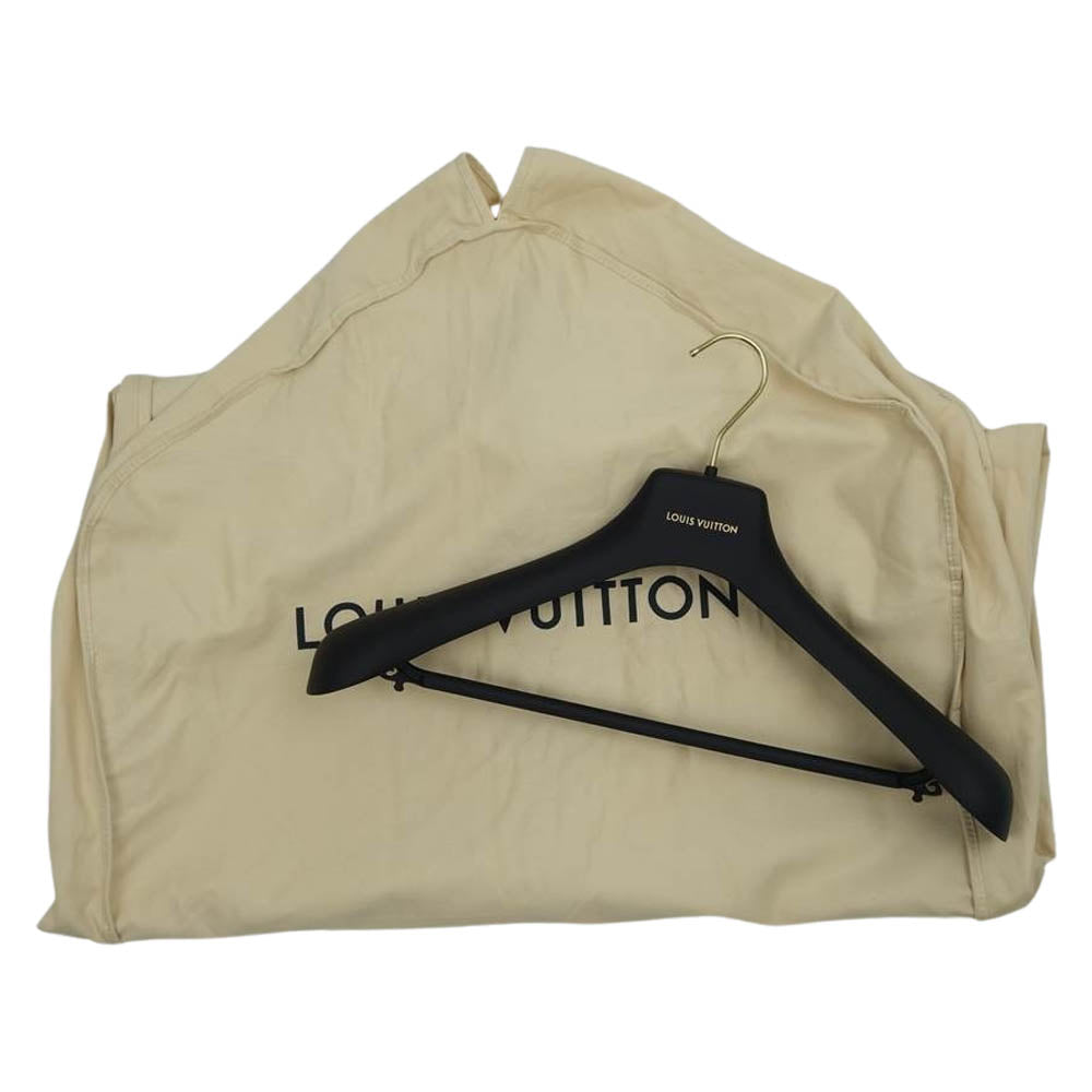 LOUIS VUITTON ルイ・ヴィトン 22SS 1A9UJR ミックス グラディエント レザー ボンバー ジャケット ライトグリーン×ブルー系 52【極上美品】【中古】